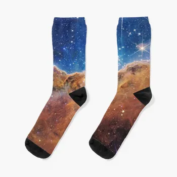 Космически скали | Мъглявина Карина | NGC 3324 (Космически телескоп Джеймс Уеб/JWST) Чорапи чорапи мъжки тенис Мъжки чорапи Дамски